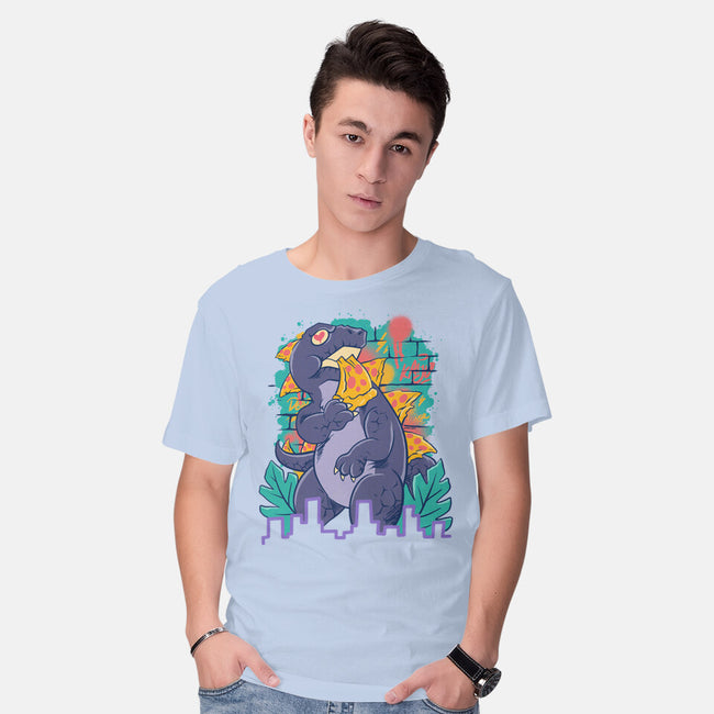 Pizzaurus Supreme-Mens-Basic-Tee-spoilerinc
