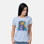 Pizzaurus Supreme-Womens-Basic-Tee-spoilerinc