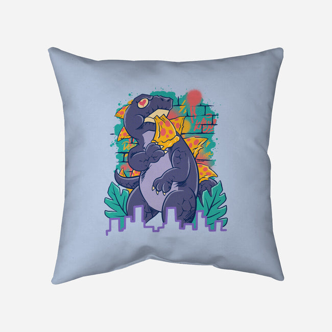 Pizzaurus Supreme-None-Removable Cover w Insert-Throw Pillow-spoilerinc