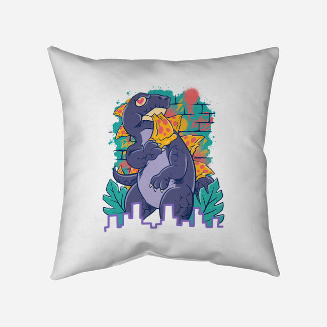 Pizzaurus Supreme-None-Removable Cover w Insert-Throw Pillow-spoilerinc
