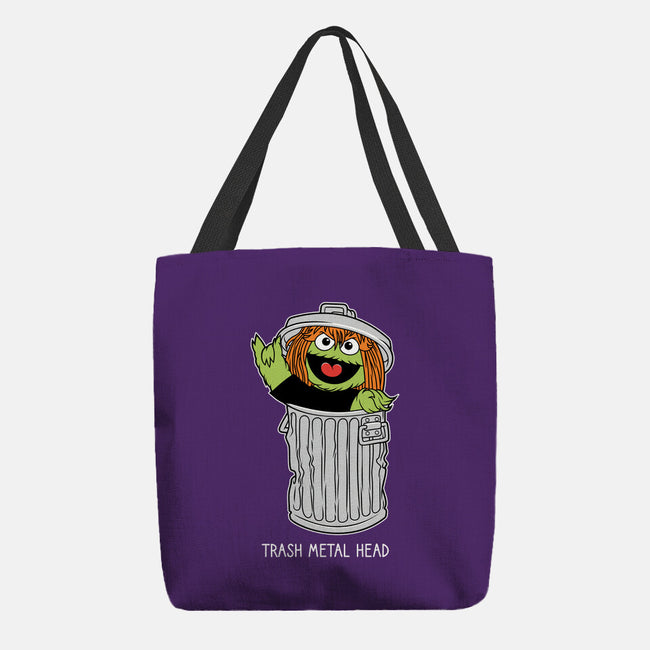 Trash Metal Head-None-Basic Tote-Bag-imisko