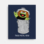 Trash Metal Head-None-Stretched-Canvas-imisko