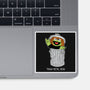 Trash Metal Head-None-Glossy-Sticker-imisko