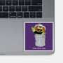 Trash Metal Head-None-Glossy-Sticker-imisko