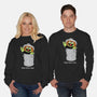 Trash Metal Head-Unisex-Crew Neck-Sweatshirt-imisko