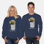Trash Metal Head-Unisex-Crew Neck-Sweatshirt-imisko