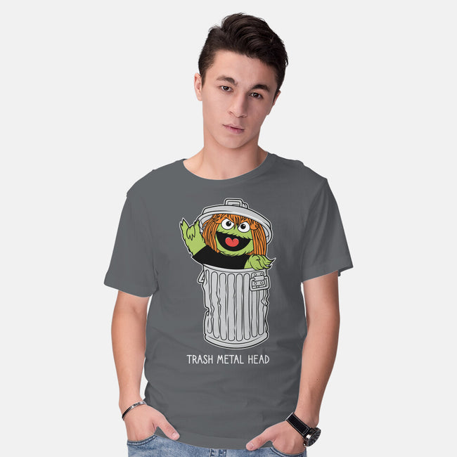 Trash Metal Head-Mens-Basic-Tee-imisko