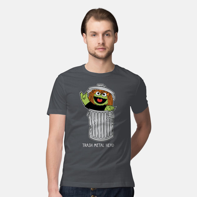 Trash Metal Head-Mens-Premium-Tee-imisko