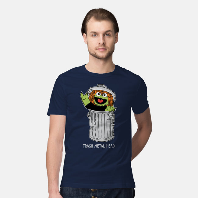 Trash Metal Head-Mens-Premium-Tee-imisko