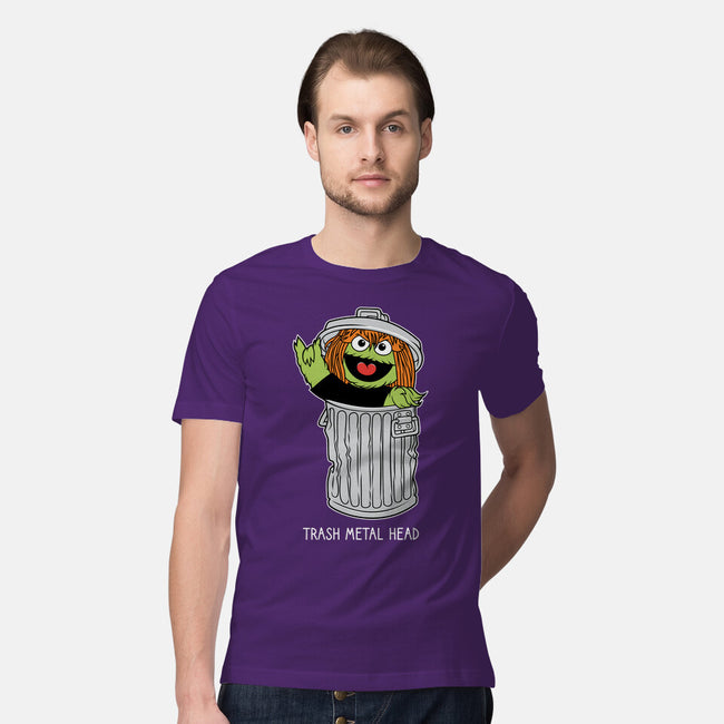 Trash Metal Head-Mens-Premium-Tee-imisko