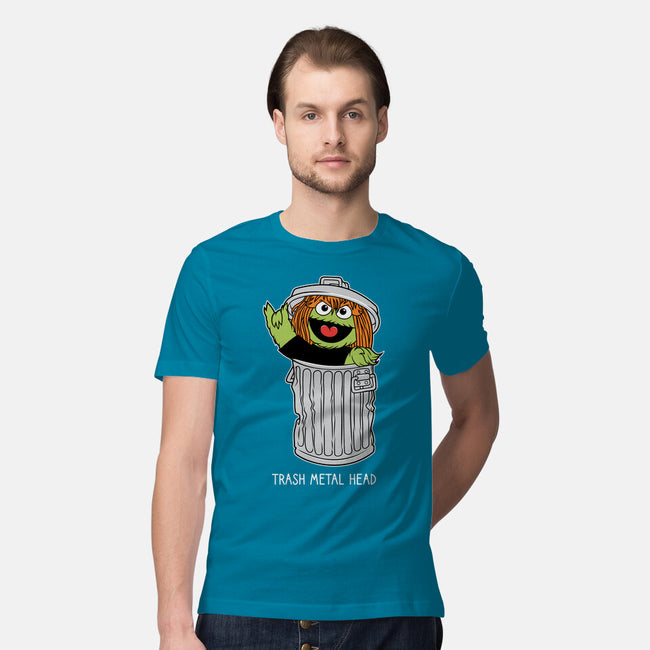 Trash Metal Head-Mens-Premium-Tee-imisko