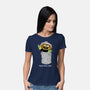 Trash Metal Head-Womens-Basic-Tee-imisko