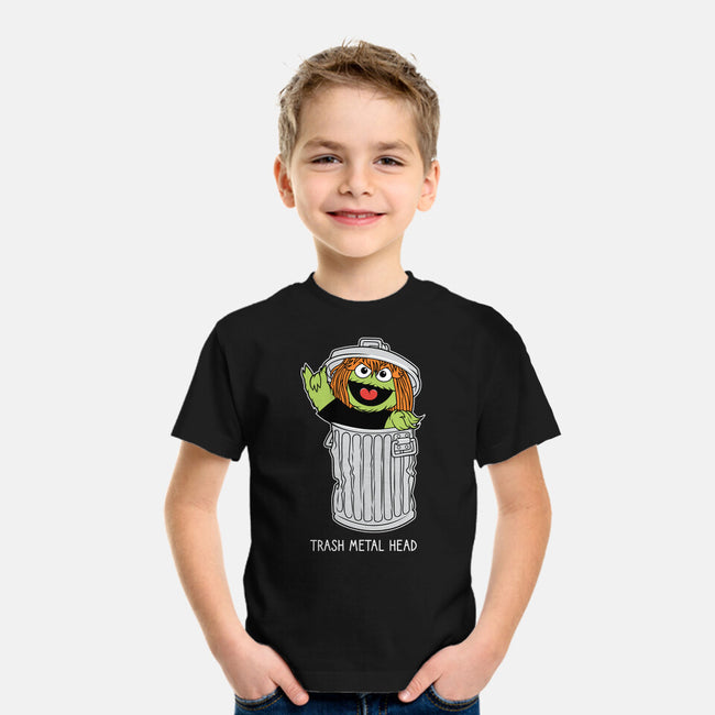 Trash Metal Head-Youth-Basic-Tee-imisko