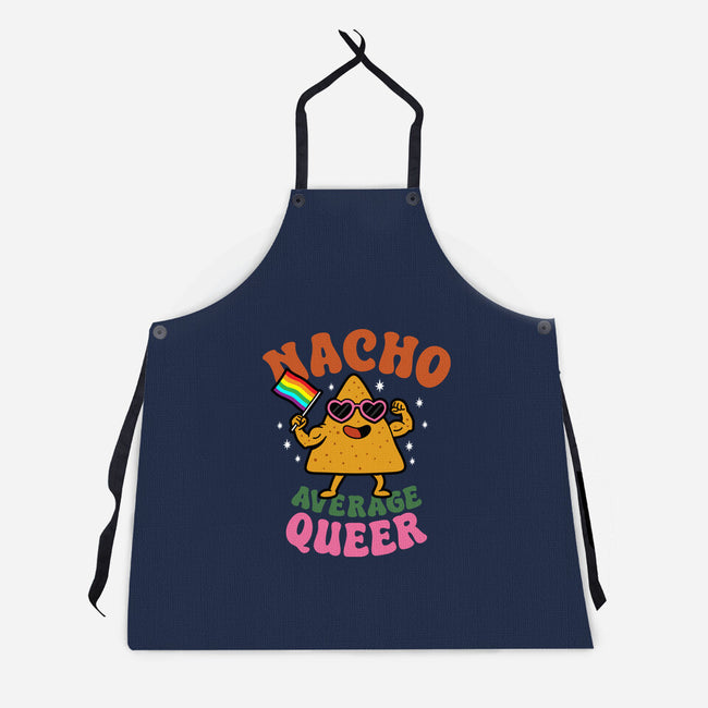 Nacho Average Queer-Unisex-Kitchen-Apron-Boggs Nicolas