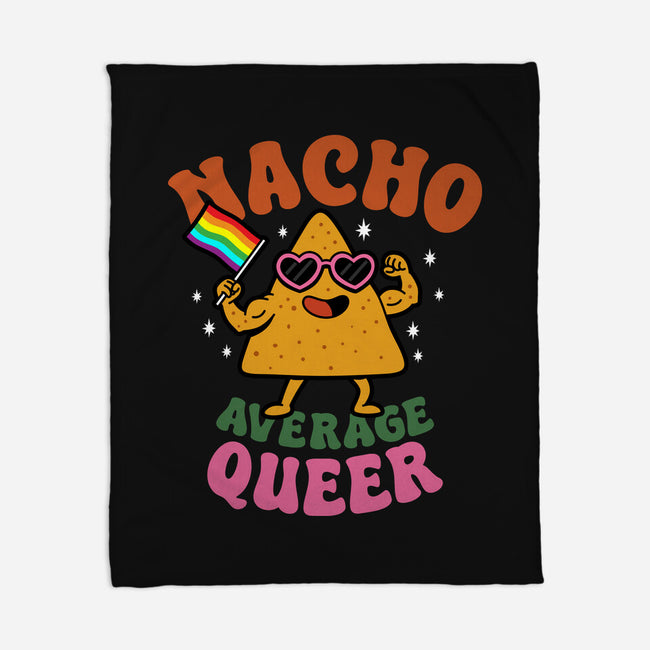 Nacho Average Queer-None-Fleece-Blanket-Boggs Nicolas