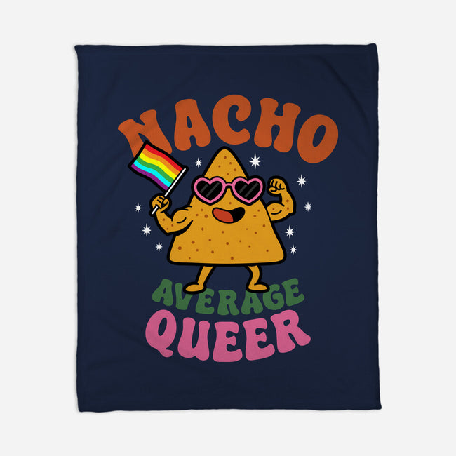 Nacho Average Queer-None-Fleece-Blanket-Boggs Nicolas