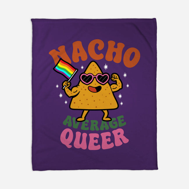 Nacho Average Queer-None-Fleece-Blanket-Boggs Nicolas