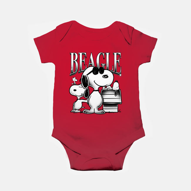Bootleg Beagle-Baby-Basic-Onesie-estudiofitas