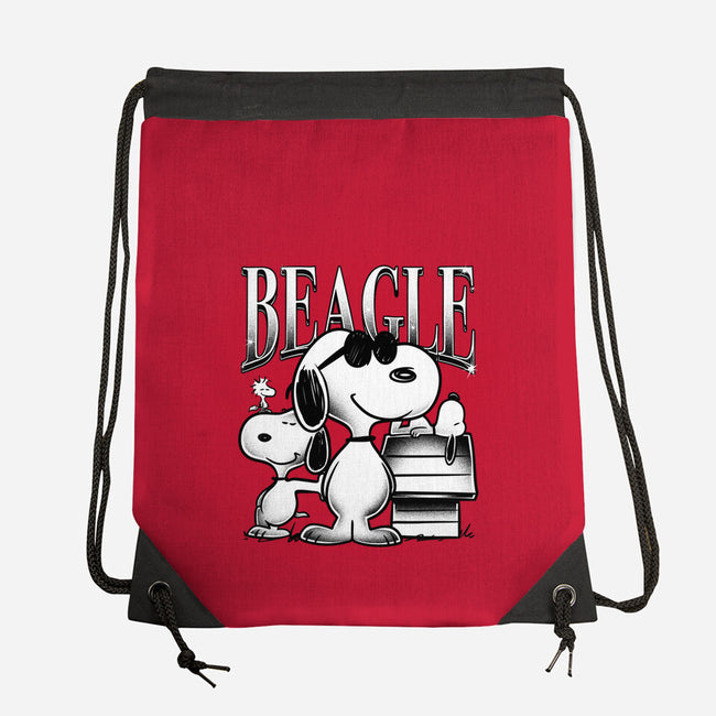 Bootleg Beagle-None-Drawstring-Bag-estudiofitas
