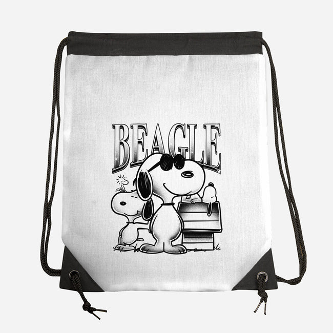 Bootleg Beagle-None-Drawstring-Bag-estudiofitas