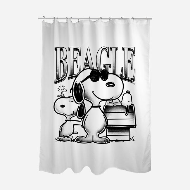 Bootleg Beagle-None-Polyester-Shower Curtain-estudiofitas