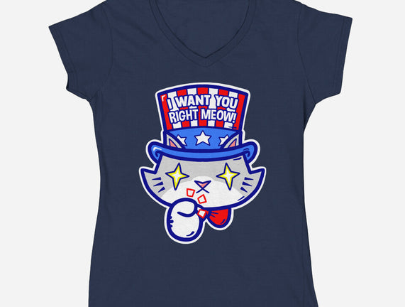 I Want You Right Meow