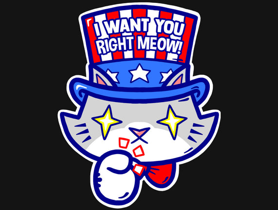 I Want You Right Meow