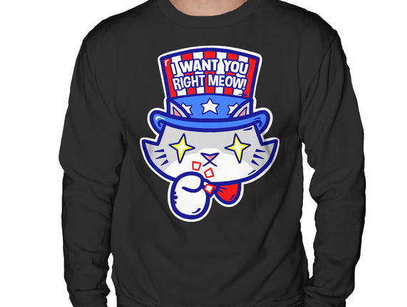 I Want You Right Meow