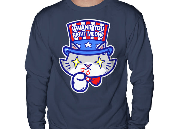 I Want You Right Meow