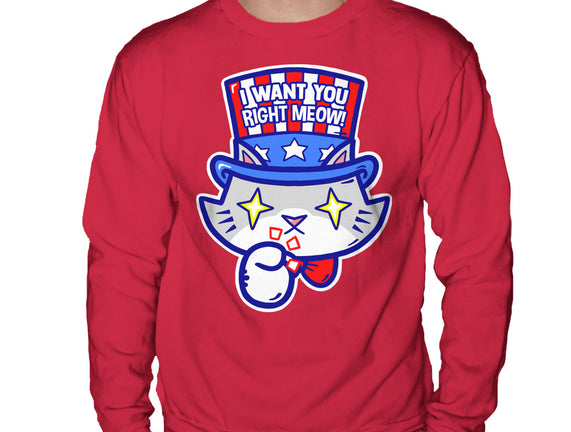 I Want You Right Meow
