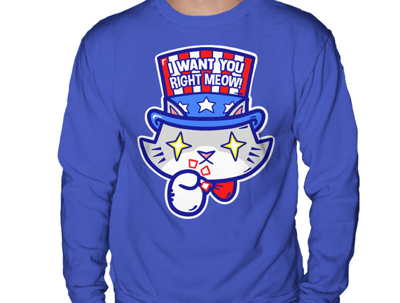 I Want You Right Meow