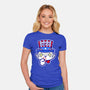 I Want You Right Meow-Womens-Fitted-Tee-krisren28
