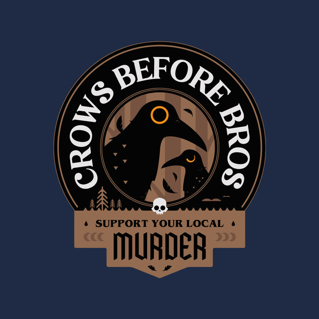 Support Your Local Crows-Womens-Fitted-Tee-BadBox