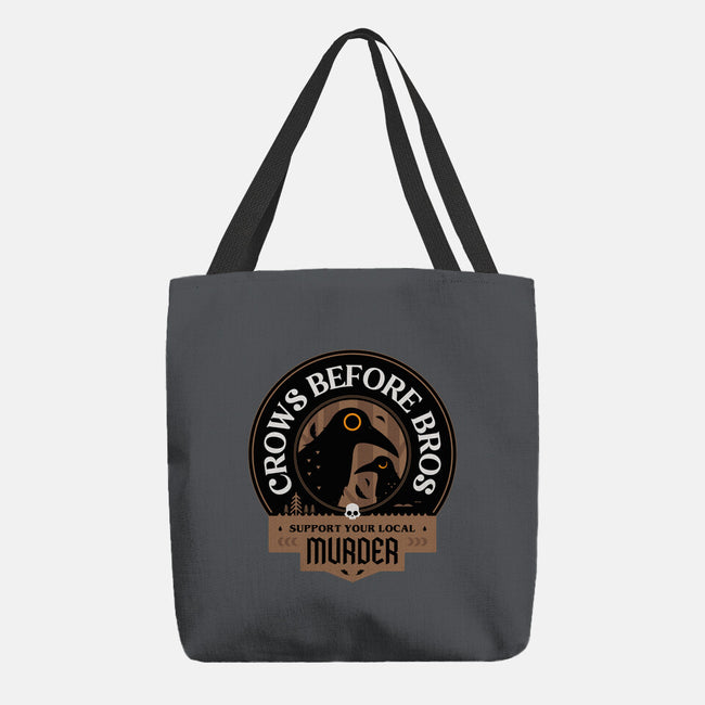 Support Your Local Crows-None-Basic Tote-Bag-BadBox