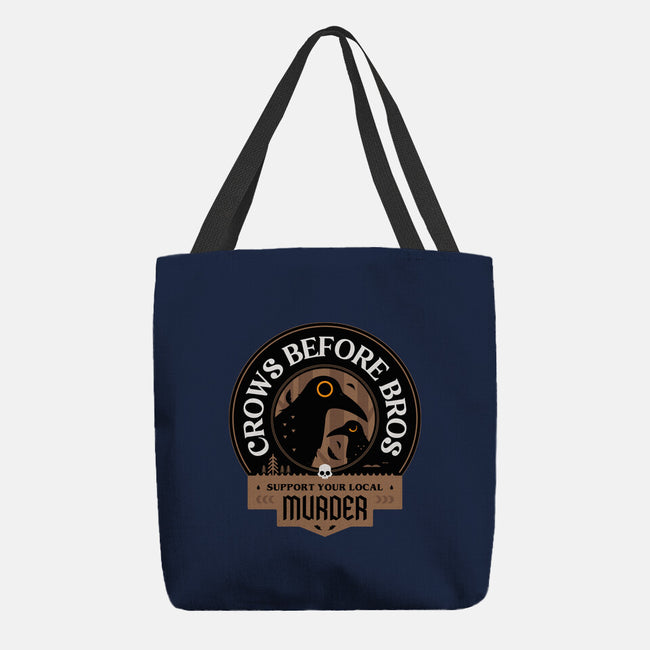 Support Your Local Crows-None-Basic Tote-Bag-BadBox