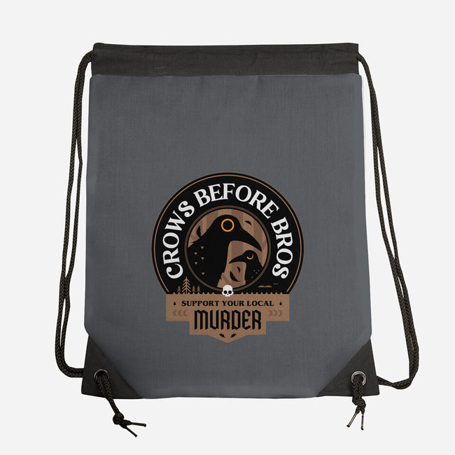 Support Your Local Crows-None-Drawstring-Bag-BadBox