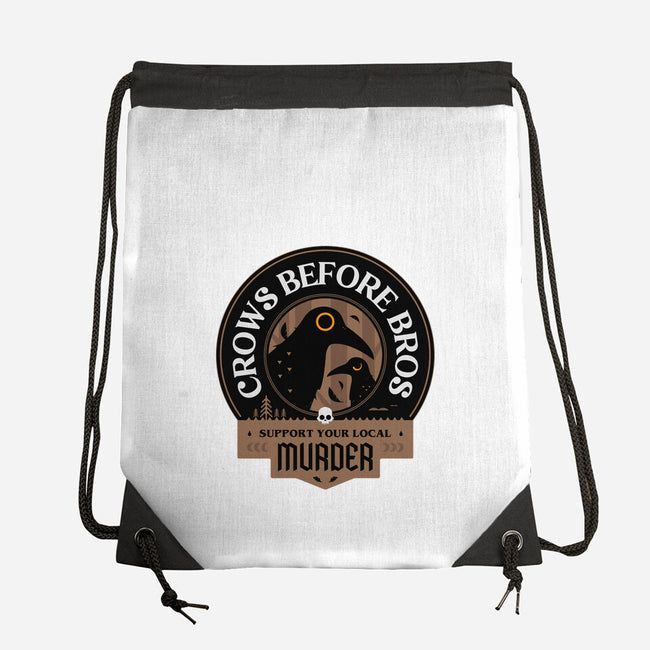 Support Your Local Crows-None-Drawstring-Bag-BadBox