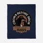 Support Your Local Crows-None-Fleece-Blanket-BadBox