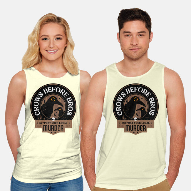 Support Your Local Crows-Unisex-Basic-Tank-BadBox