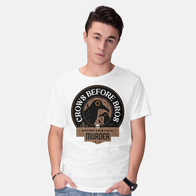 Support Your Local Crows-Mens-Basic-Tee-BadBox
