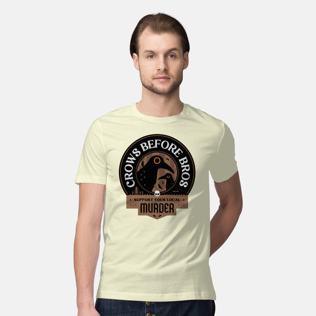 Support Your Local Crows-Mens-Premium-Tee-BadBox