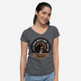 Support Your Local Crows-Womens-V-Neck-Tee-BadBox