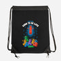 Born To Be Late-None-Drawstring-Bag-Tronyx79
