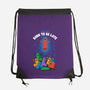 Born To Be Late-None-Drawstring-Bag-Tronyx79
