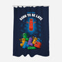 Born To Be Late-None-Polyester-Shower Curtain-Tronyx79