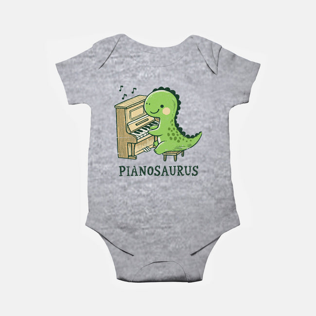 Pianosaurus-Baby-Basic-Onesie-BridgeWalker