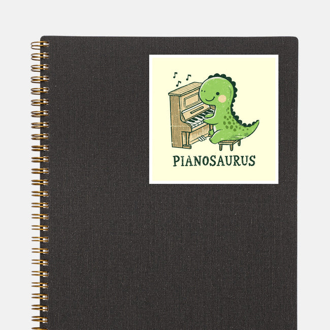 Pianosaurus-None-Glossy-Sticker-BridgeWalker