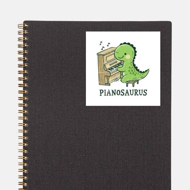 Pianosaurus-None-Glossy-Sticker-BridgeWalker