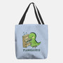 Pianosaurus-None-Basic Tote-Bag-BridgeWalker