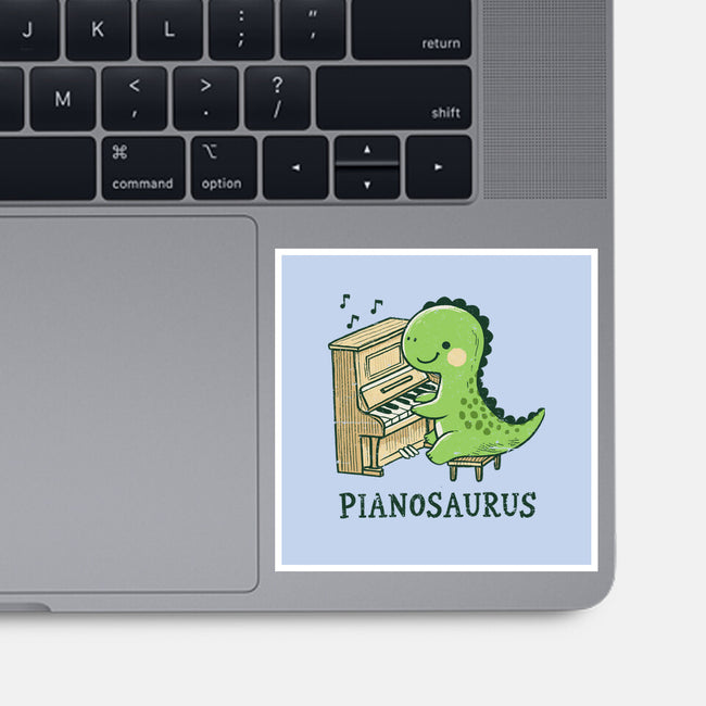Pianosaurus-None-Glossy-Sticker-BridgeWalker